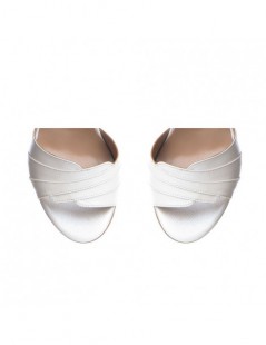 Sandale mireasa piele naturala Ivoire Camille - The5thelement.ro