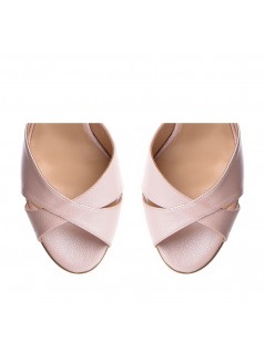 Sandale mireasa piele naturala Rose Lotus - The5thelement.ro