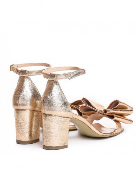 Sandale dama piele naturala Gold Rose Rosie - The5thelement.ro