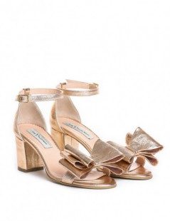 Sandale dama piele naturala Gold Rose Rosie - The5thelement.ro