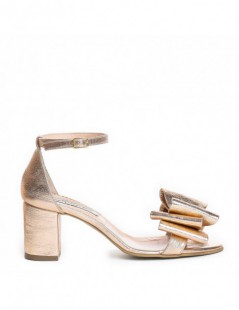 Sandale dama piele naturala Gold Rose Rosie - The5thelement.ro