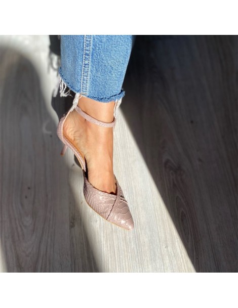 Pantofi stiletto piele naturala Lila Rihanna - The5thelement.ro