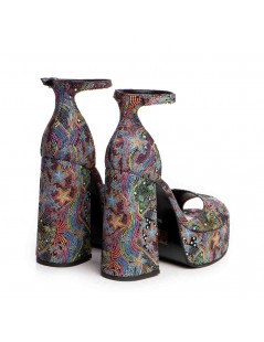 Sandale Dama Multicolor Venus Piele Naturala - The5thelement.ro