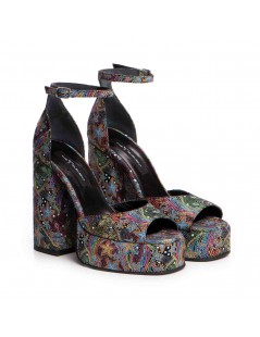 Sandale Dama Multicolor Venus Piele Naturala - The5thelement.ro