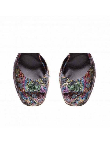 Sandale Dama Multicolor Venus Piele Naturala - The5thelement.ro