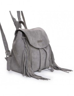 Rucsac Dama Piele Naturala Gri Lolita - The5thelement.ro