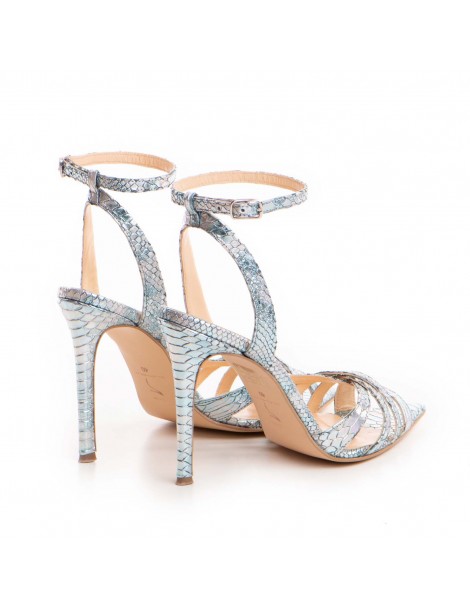 Sandale dama piele naturala Bleu Ana - The5thelement.ro