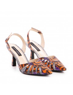 Pantofi stiletto piele naturala Colorat Tessara - The5thelement.ro