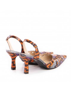 Pantofi stiletto piele naturala Colorat Tessara - The5thelement.ro