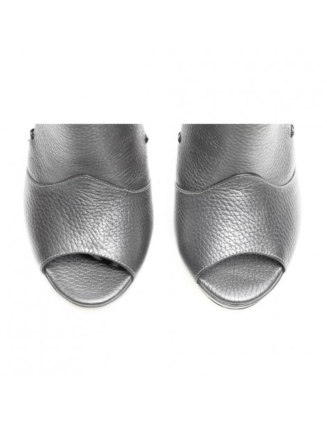 Botine dama Android Gri Piele Naturala - The5thelement.ro