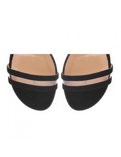 Papuci dama piele naturala Negru Emma - The5thelement.ro