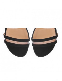 Papuci dama piele naturala Negru Emma - The5thelement.ro