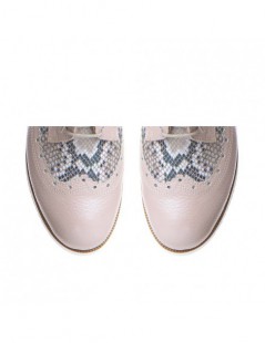 Pantofi oxford dama piele naturala Rose - The5thelement.ro