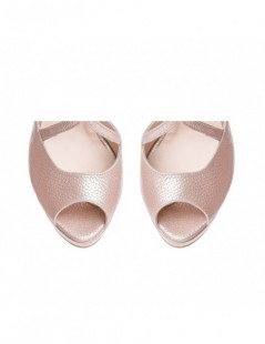 Sandale mireasa piele naturala Lady Like Rose - The5thelement.ro
