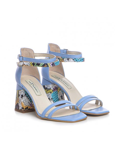 Sandale dama Bleu Lara Piele Naturala - The5thelement.ro