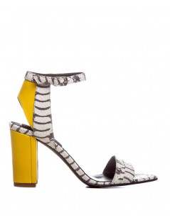 Sandale piele toc gros Dream Tiger - The5thelement.ro