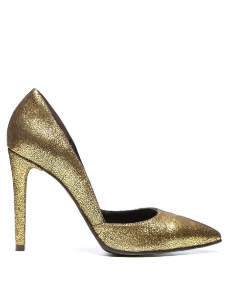 Pantofi stiletto piele...