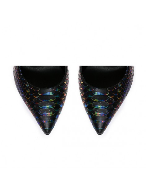 Pantofi Stiletto Piele Naturala Modern Mermaid - The5thelement.ro