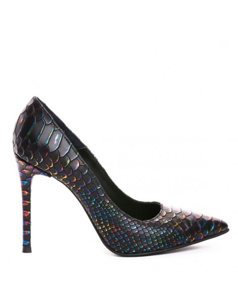 Pantofi Stiletto Piele...