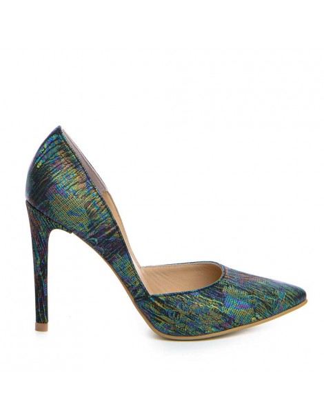 Pantofi stiletto piele...