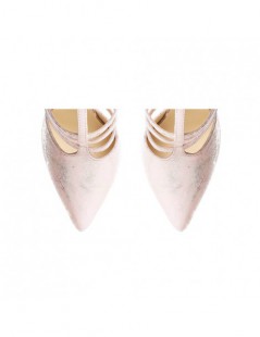 Pantofi stiletto piele naturala Rose Multi Strap - The5thelement.ro