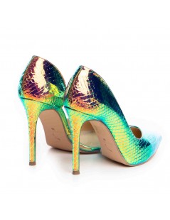 Pantofi stiletto piele naturala Cameleon Leila - The5thelement.ro