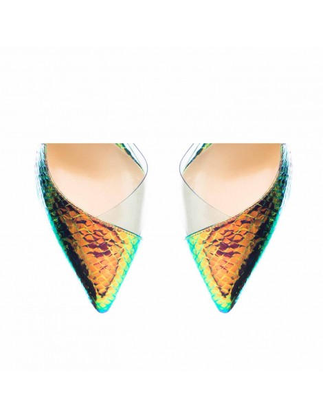 Pantofi stiletto piele naturala Cameleon Leila - The5thelement.ro