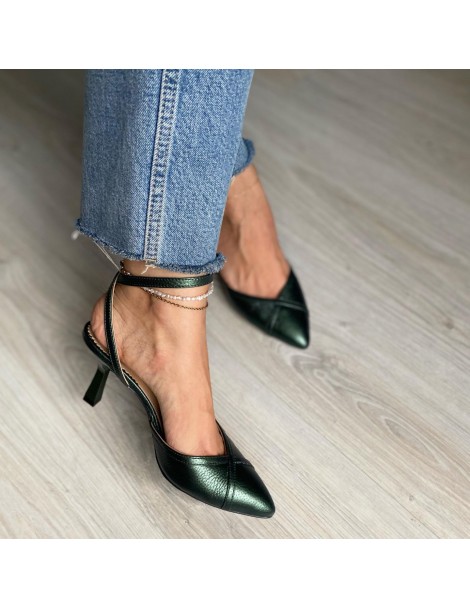 Pantofi stiletto piele...