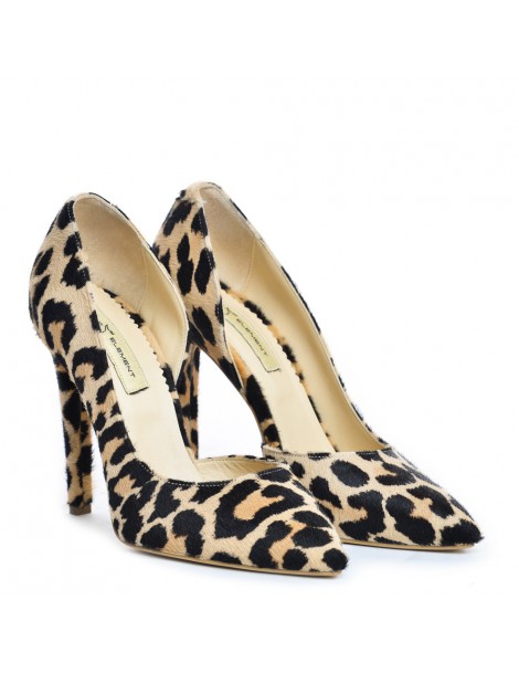 Pantofi stiletto piele naturala Cut - The5thelement.ro