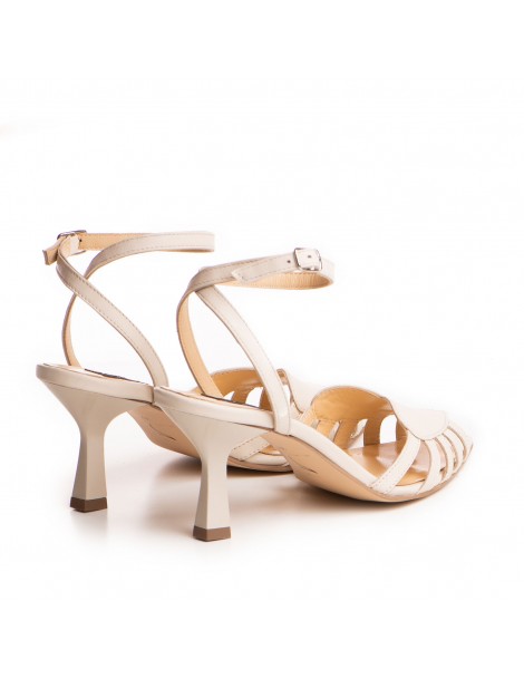 Sandale dama piele naturala Ivoire Heart - The5thelement.ro