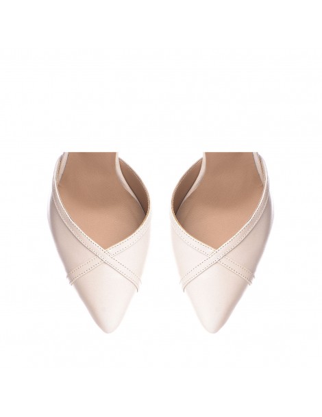 copy of Pantofi Stiletto Piele Naturala Ivoire Vivian - The5thelement.ro