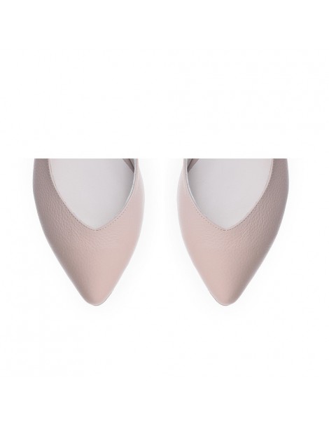 Balerini dama Piele Naturala Nude Reina - The5thelement.ro