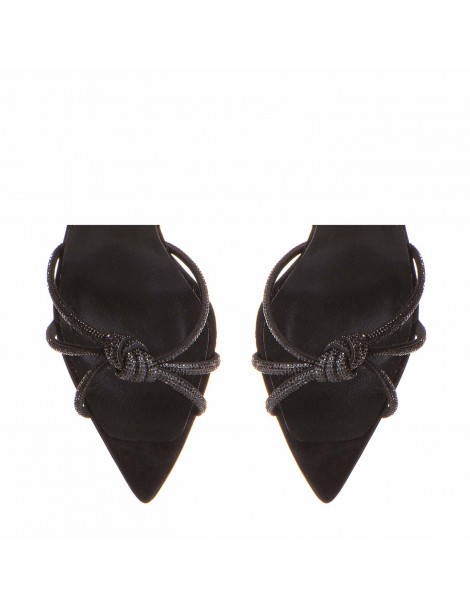 Sandale dama piele naturala Negru Jennifer - The5thelement.ro
