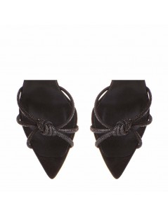 Sandale dama piele naturala Negru Jennifer - The5thelement.ro