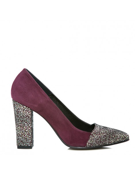 Pantofi dama Colour Marsala...