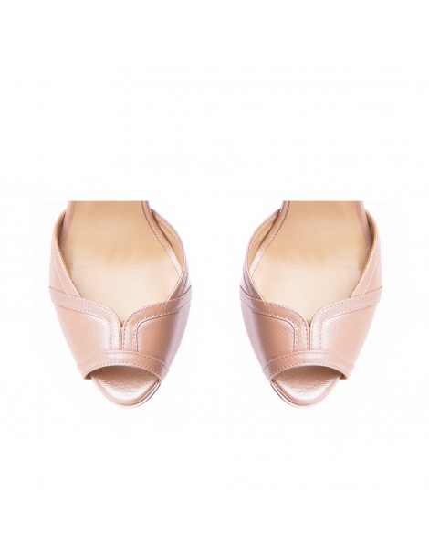 Sandale mireasa piele naturala Rose Anya - The5thelement.ro