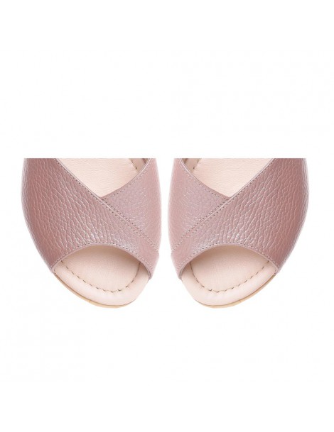 Sandale dama piele fara toc Rose Nomad - The5thelement.ro