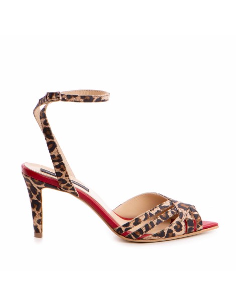 Sandale dama piele naturala Print Amina - The5thelement.ro