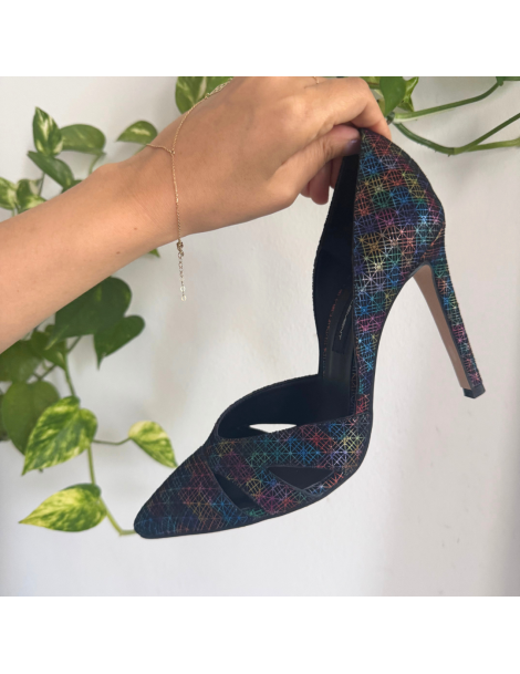 Pantofi stiletto piele...