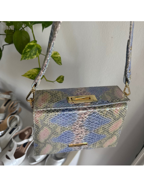 Geanta Piele Naturala Dama Bleu Pandora - The5thelement.ro