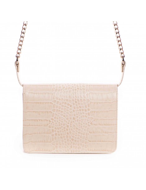 Geanta Piele Naturala Dama Bej Urban Bag - The5thelement.ro