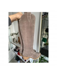 Ciocate dama Piele Naturala Bej Mimi - The5thelement.ro