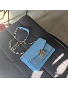 Geanta Piele Naturala Dama Bleu Urban Big - The5thelement.ro