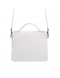 Geanta Piele Naturala Dama Hazel Alb - The5thelement.ro