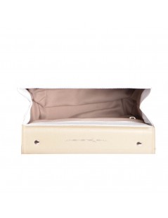 Geanta Piele Naturala Dama Hazel Alb - The5thelement.ro