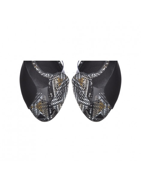 Sandale dama piele naturala Muse Black - The5thelement.ro