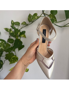 Pantofi mireasa piele naturala Ivoire Sofia - The5thelement.ro