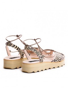 Sandale dama piele fara toc Bunny - The5thelement.ro