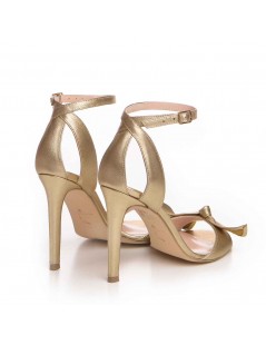 Sandale dama piele naturala Bronz Francesca - The5thelement.ro