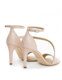 Sandale dama piele naturala Nude Evening - The5thelement.ro